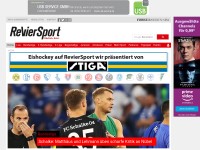 Desktop screenshot for reviersport.de
