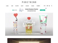 Desktop screenshot for puretrend.com