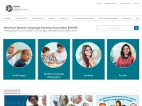 Desktop screenshot for asha.org