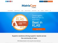 Desktop screenshot for matrixcare.com