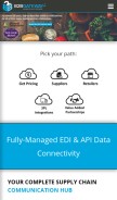 How b2bgateway.net looks like on a mobile device such as an iPhone.