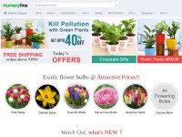 Desktop screenshot for nurserylive.com