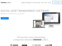 Desktop screenshot for orangelogic.com