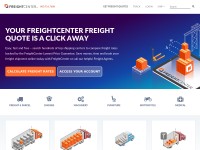 Desktop screenshot for freightcenter.com