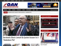 Desktop screenshot for oann.com