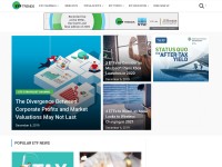 Desktop screenshot for etftrends.com