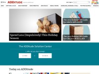 Desktop screenshot for additudemag.com