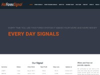 Desktop screenshot for hotforexsignal.com