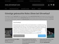 Desktop screenshot for uhrverkauf.com