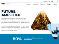 Desktop screenshot for teksystems.com
