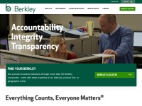 Desktop screenshot for wrberkley.com