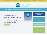 Desktop screenshot for ginasthma.org