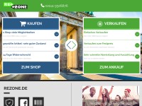 Desktop screenshot for rezone.de