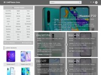 Desktop screenshot for cellphonearea.com