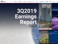 Desktop screenshot for cemex.com