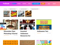 Desktop screenshot for psd-dude.com