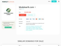 Desktop screenshot for modelearth.com