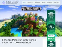 Desktop screenshot for techniclaunch.net