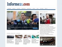 Desktop screenshot for informe21.com