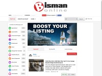Desktop screenshot for bismanonline.com