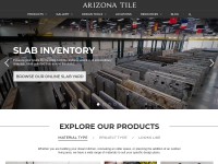 Desktop screenshot for arizonatile.com