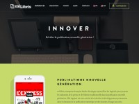 Desktop screenshot for milibris.com