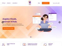 Desktop screenshot for hisabkitab.co