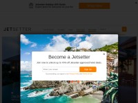 Desktop screenshot for jetsetter.com