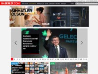Desktop screenshot for haberler.com