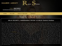 Desktop screenshot for raginisharma.com