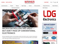 Desktop screenshot for nutsvolts.com