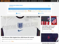 Desktop screenshot for footyheadlines.com
