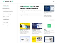 Desktop screenshot for pickyourapp.com
