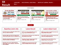 Desktop screenshot for skresult.net