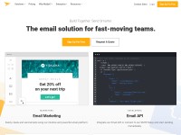 Desktop screenshot for mailjet.com