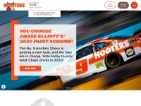 Desktop screenshot for hooters.com