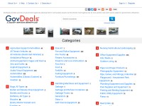 Desktop screenshot for govdeals.com