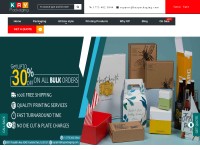 Desktop screenshot for kaypackaging.com