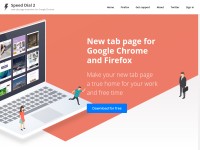 Desktop screenshot for speeddial2.com