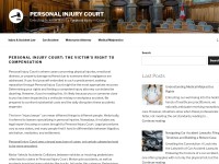 Screenshot of courtinjury.com