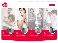 Desktop screenshot for rheem.com