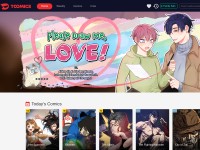 Desktop screenshot for toomics.com