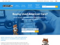 Desktop screenshot for carfax.eu