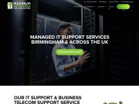 Desktop screenshot for maximumnetworks.co.uk