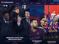 Desktop screenshot for fcbarcelona.com