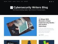 Desktop screenshot for blog.cybersecurity-writers.com