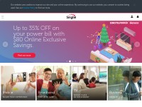 Desktop screenshot for singtel.com