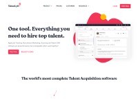 Desktop screenshot for talentlyft.com