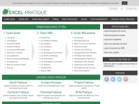 Desktop screenshot for excel-pratique.com