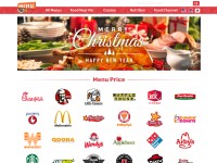 Desktop screenshot for menuwithprice.com